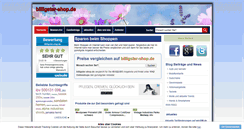 Desktop Screenshot of billigster-shop.de