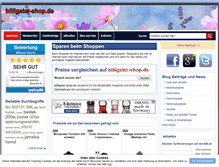 Tablet Screenshot of billigster-shop.de